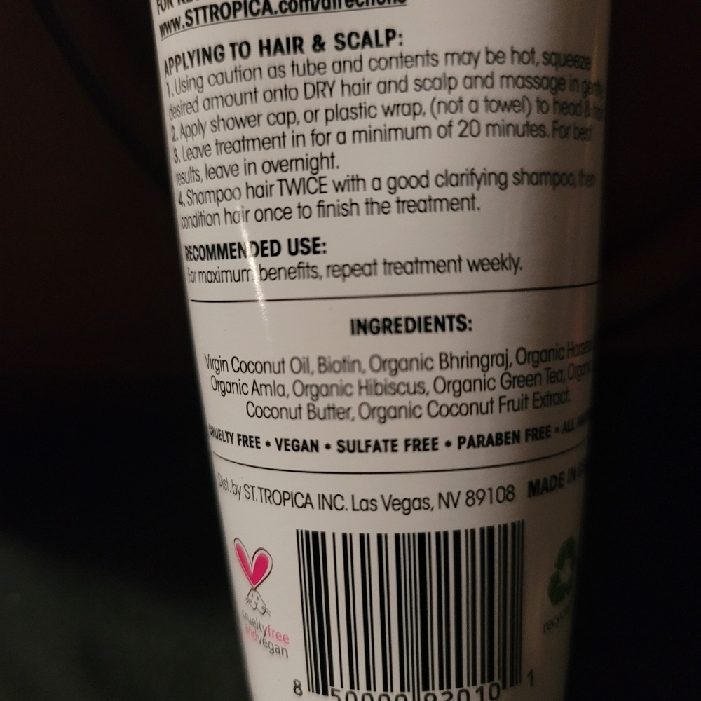 ST. TROPICA GODDESS HAIR OIL MASK! - Picture 5 of 7